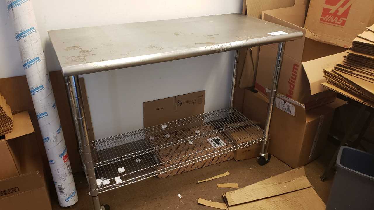 Stainless Steel Rolling Cart - ROLLING CARTS Stainless Steel Rolling Cart - ROLLING CARTS