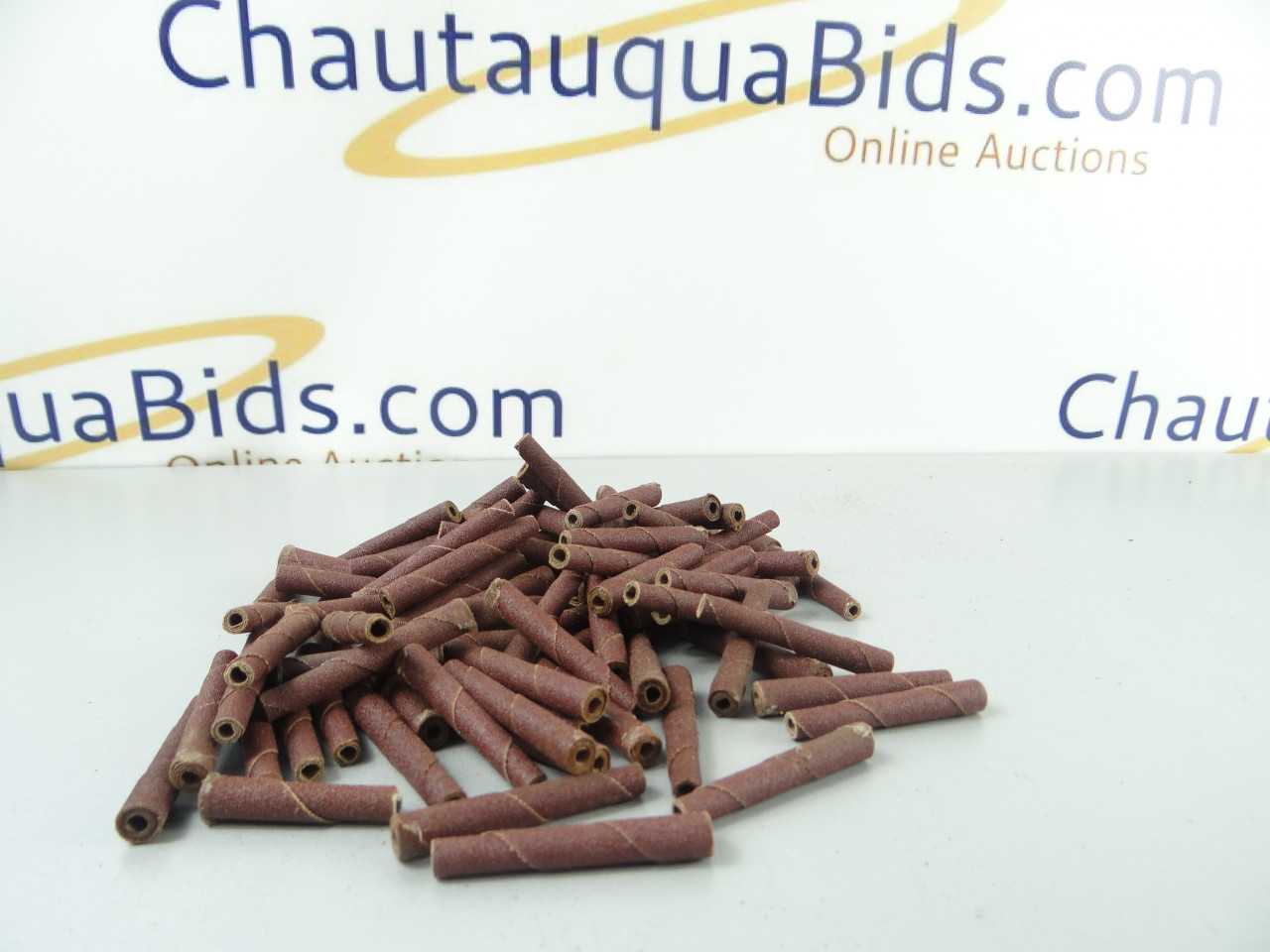 Large Lot of NEW Abrasive Cartridge Rolls 120 Grit - GRINDING WHEELS