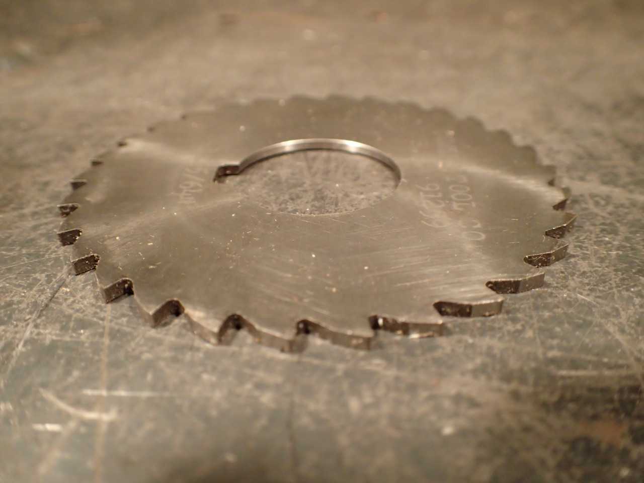 Cowles 5/64" x 2-7/8" OD Horizontal Milling Cutter Metal Slitting Saw: 1" Arbor - MILLING TOOLS