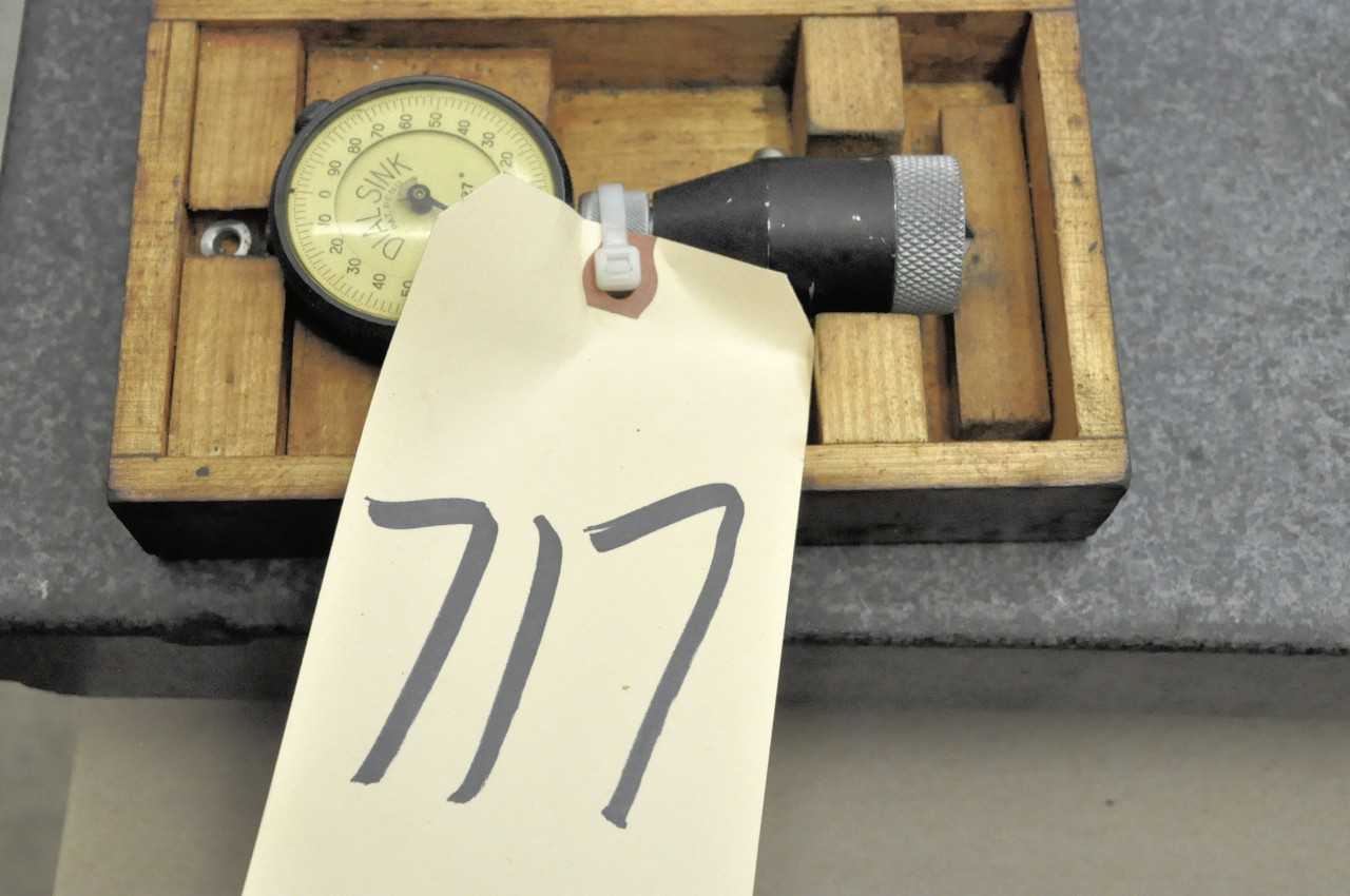 Dial Sink Chamfer Gauge with Case - ELECTRIC POWER TOOLS