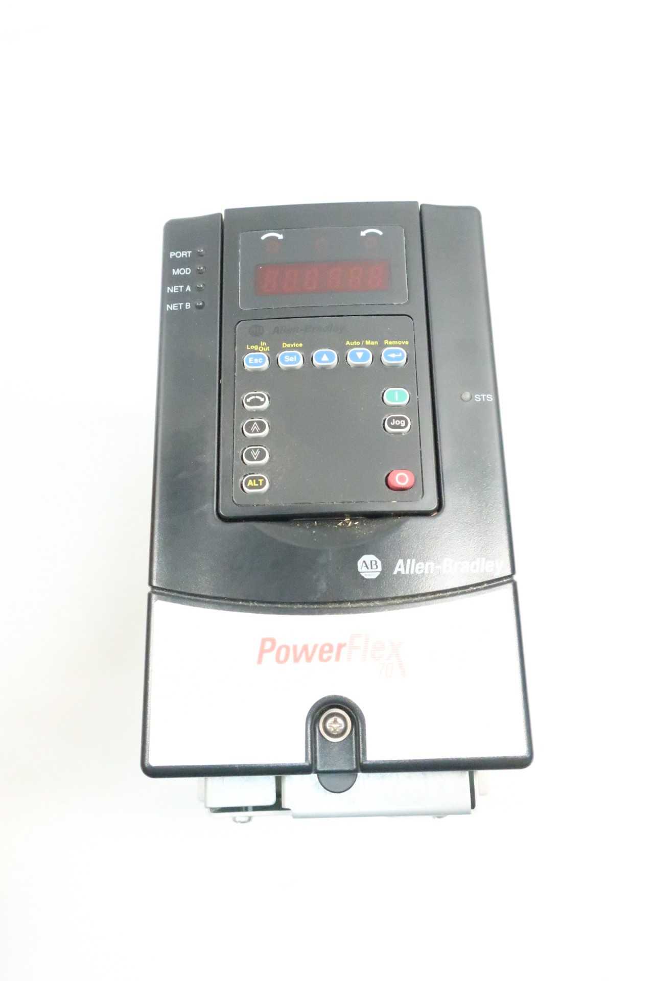 Allen Bradley 20AD1P1A1AYNNNNN Powerflex 70 0-400hz 1/2hp 0-460vac Drive - MOTOR DRIVES