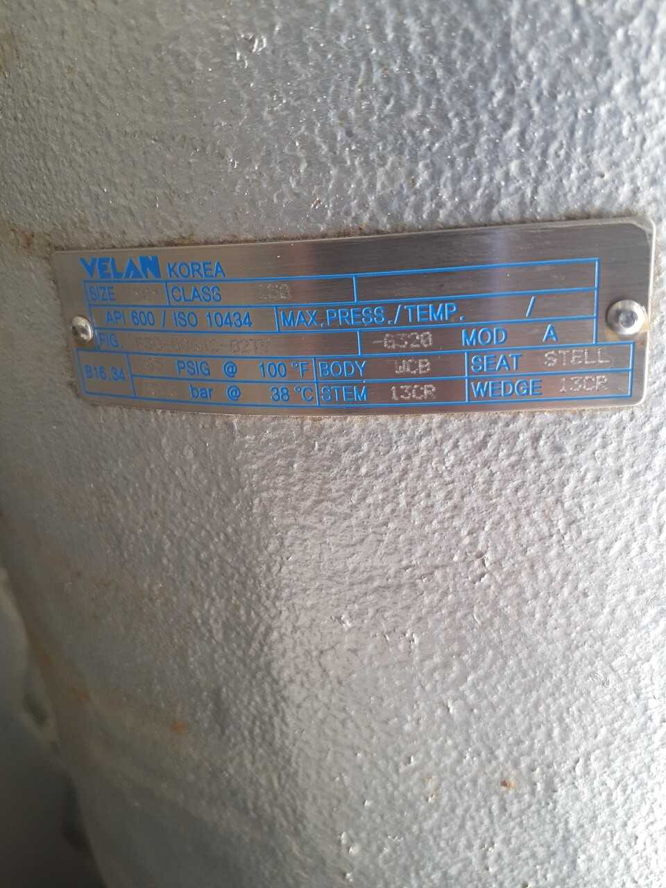 Velan WCB Gate Valves - KNIFE GATE VALVE