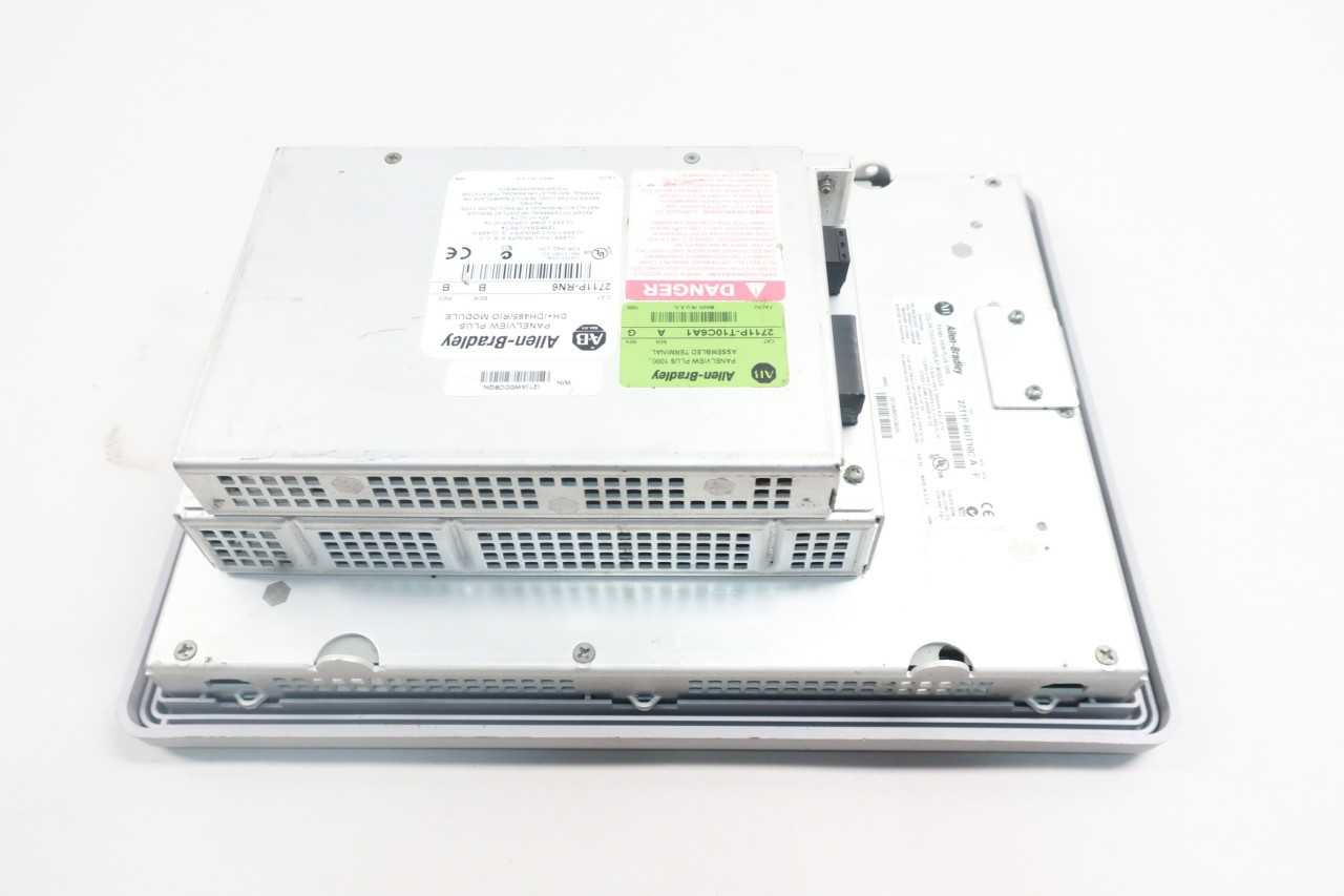 ALLEN BRADLEY 2711P-RDT10C PANELVIEW PLUS 1000 COLOR TOUCH DISPLAY - HMIS & DISPLAYS