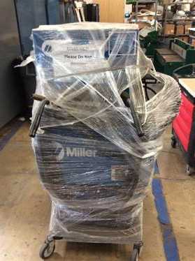 Miller Aluminum wire mig welder 480 3ph - WELDING EQUIPMENT