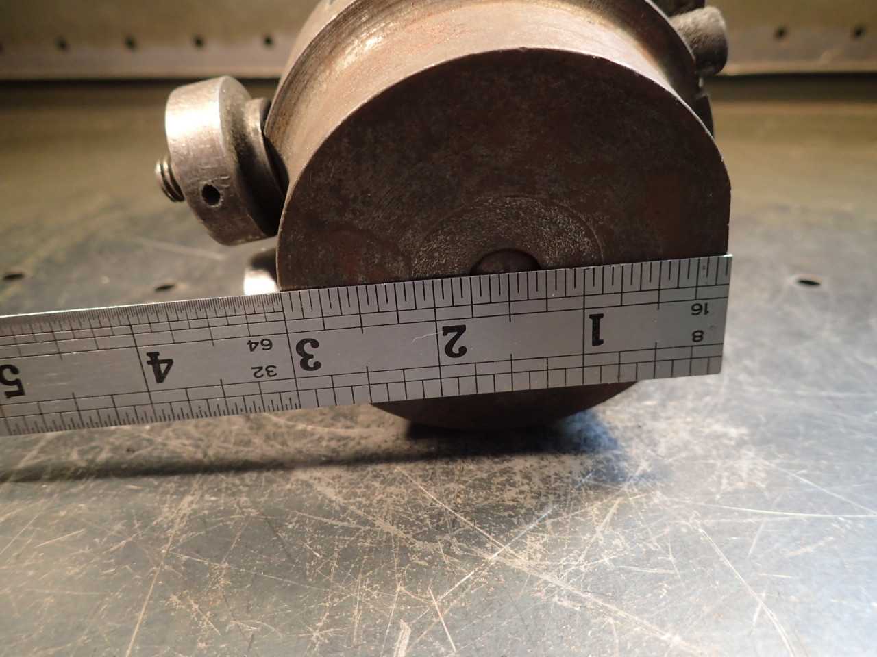 3-1/2" Dia Round Body Grinding Fixture Top Vise Jaws Open 2" - HOLEMAKING TOOLS