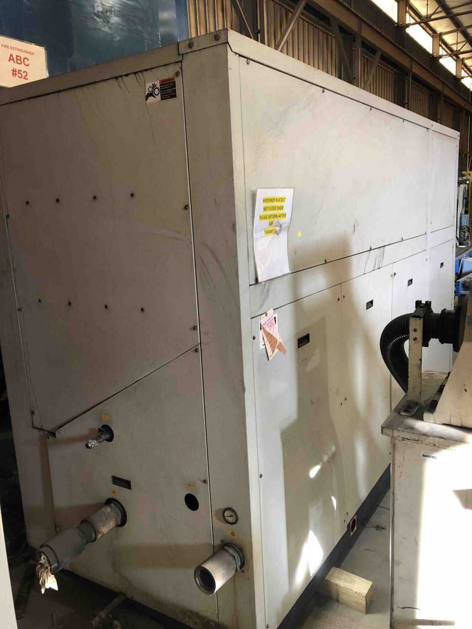 2012 Nano Purification NPC 400UL3CEAX 100HP Enclosed Chiller Unit - CONSTRUCTION EQUIPMENT