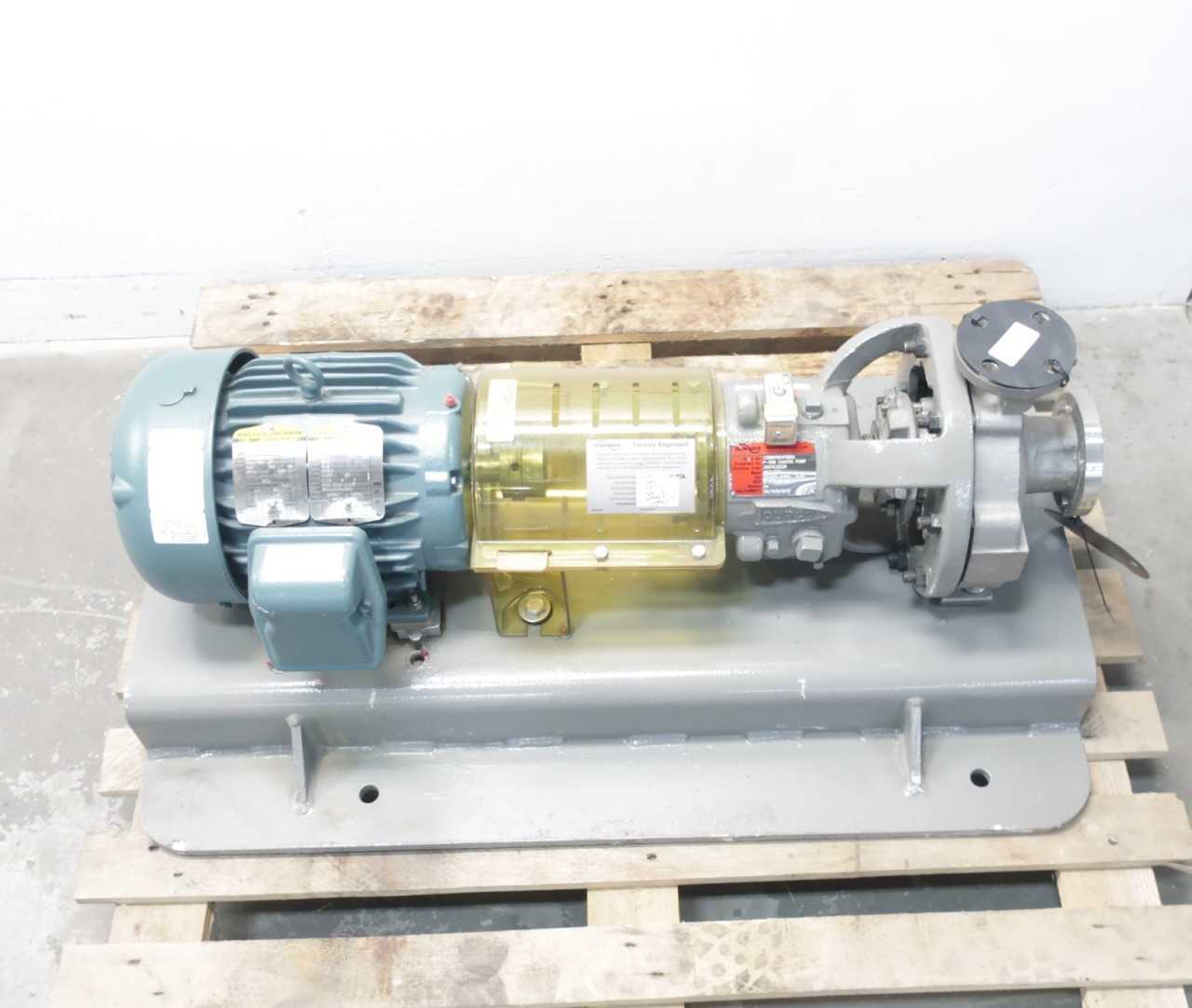 FLOWSERVE MK3 STD STAINLESS 1IN 4.63IN 5HP 1-1/2IN 575V-AC CENTRIFUGAL PUMP - CENTRIFUGAL PUMP