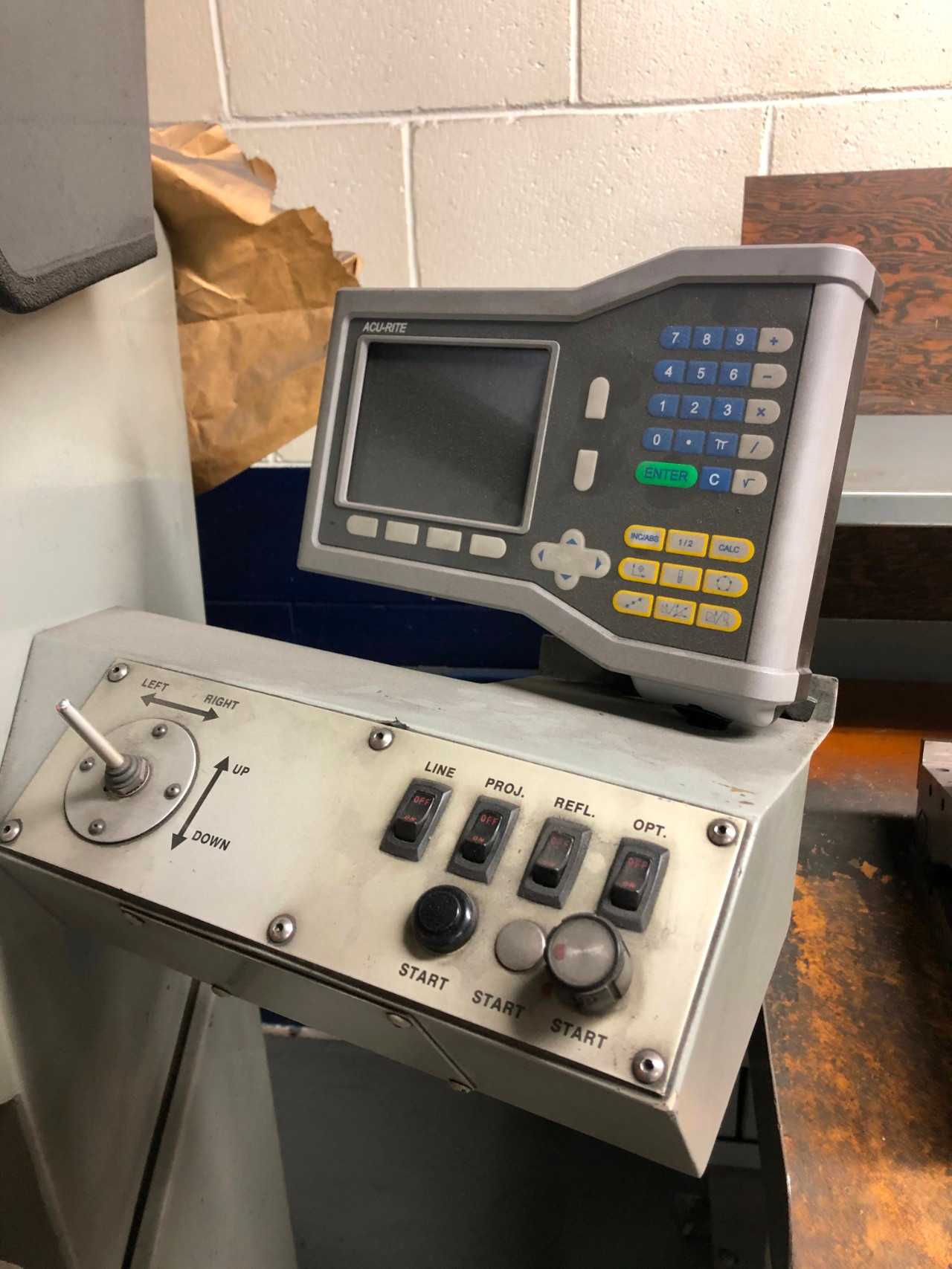 Jones & Lamson Classic 14F, 14"  Optical Comparator with Acu-Rite DRO - MACHINING ACCESSORIES & TOOLING