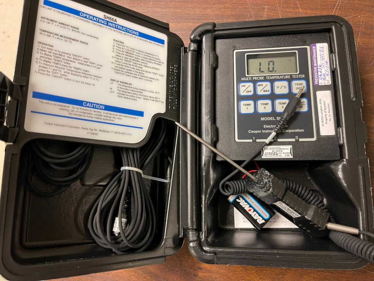Electro-Therm Didgital Thermometer - INDUSTRIAL PARTS