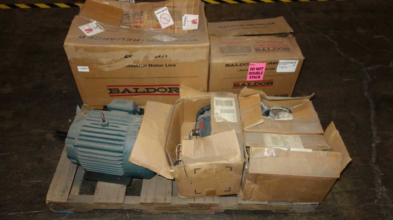 1 PALLET OF ASSORTED AC MOTORS., MARATHON, AO SMITH - ELECTRIC MOTORS