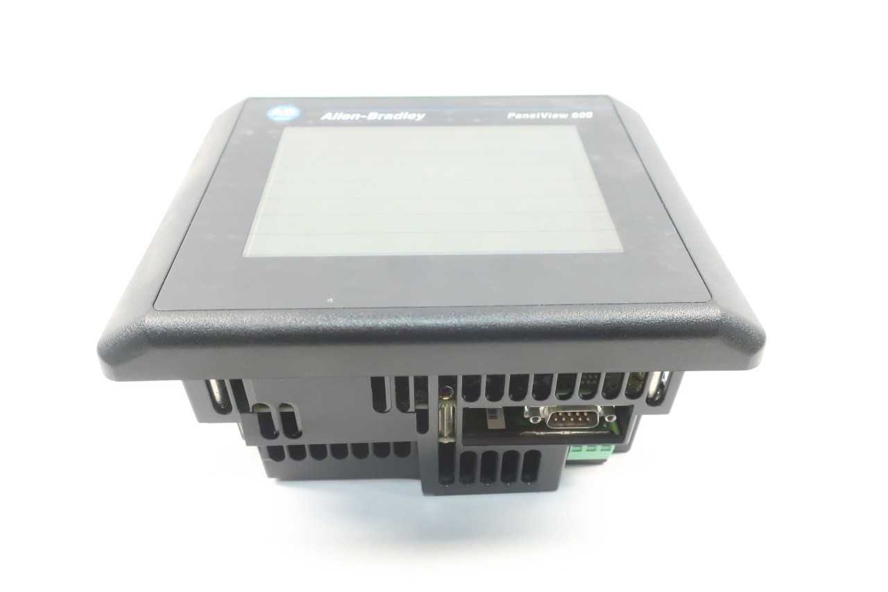 ALLEN BRADLEY 2711-T6C5L1 PANELVIEW 600 OPERATOR INTERFACE PANEL SER A - AUTOMATION & CONTROLS