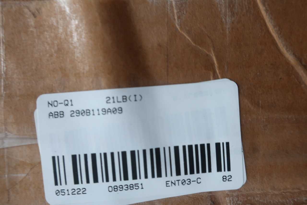 ABB 290B119A09 PM-13 PILOT WIRE MONITOR RELAY - AUTOMATION & CONTROLS
