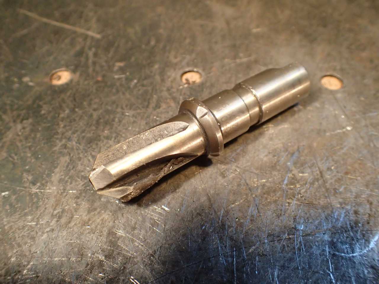 101-9050 1/2" 90 Degree Counterbore: 3/16" Pilot Hole, 9/16" #1 Pin Drive Shank - HOLEMAKING TOOLS