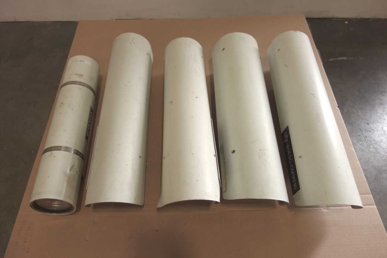 LOT OF ASSORTED COHU SURVEILLANCE CAMERAS WITH HOUSING - LAB & SCIENTIFIC
