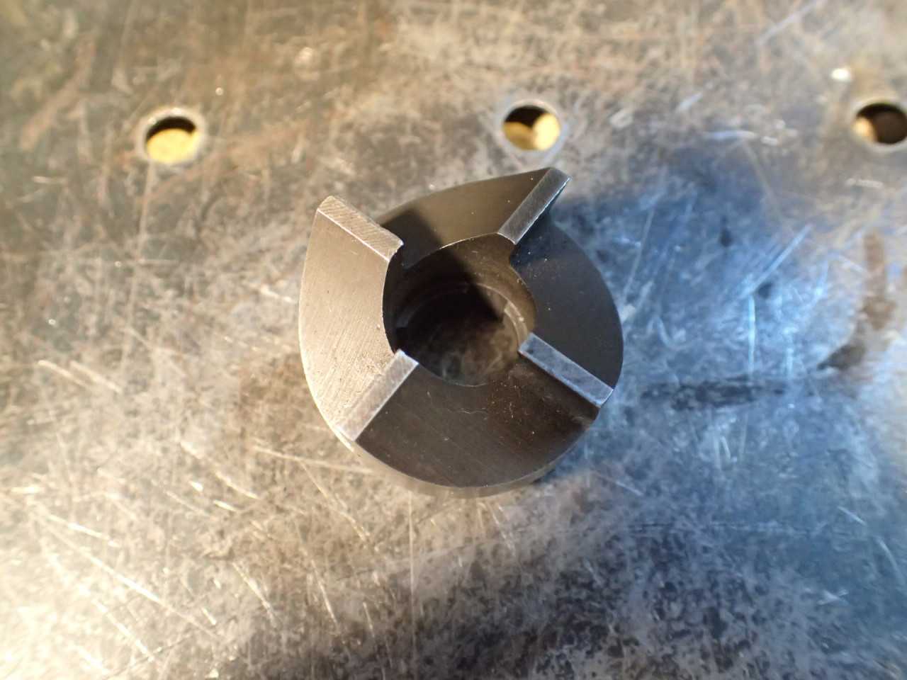 National Twist Drill 1-3/8" Back Spotfacer Reverse Counterbore: #.625 3-Spline - HOLEMAKING TOOLS