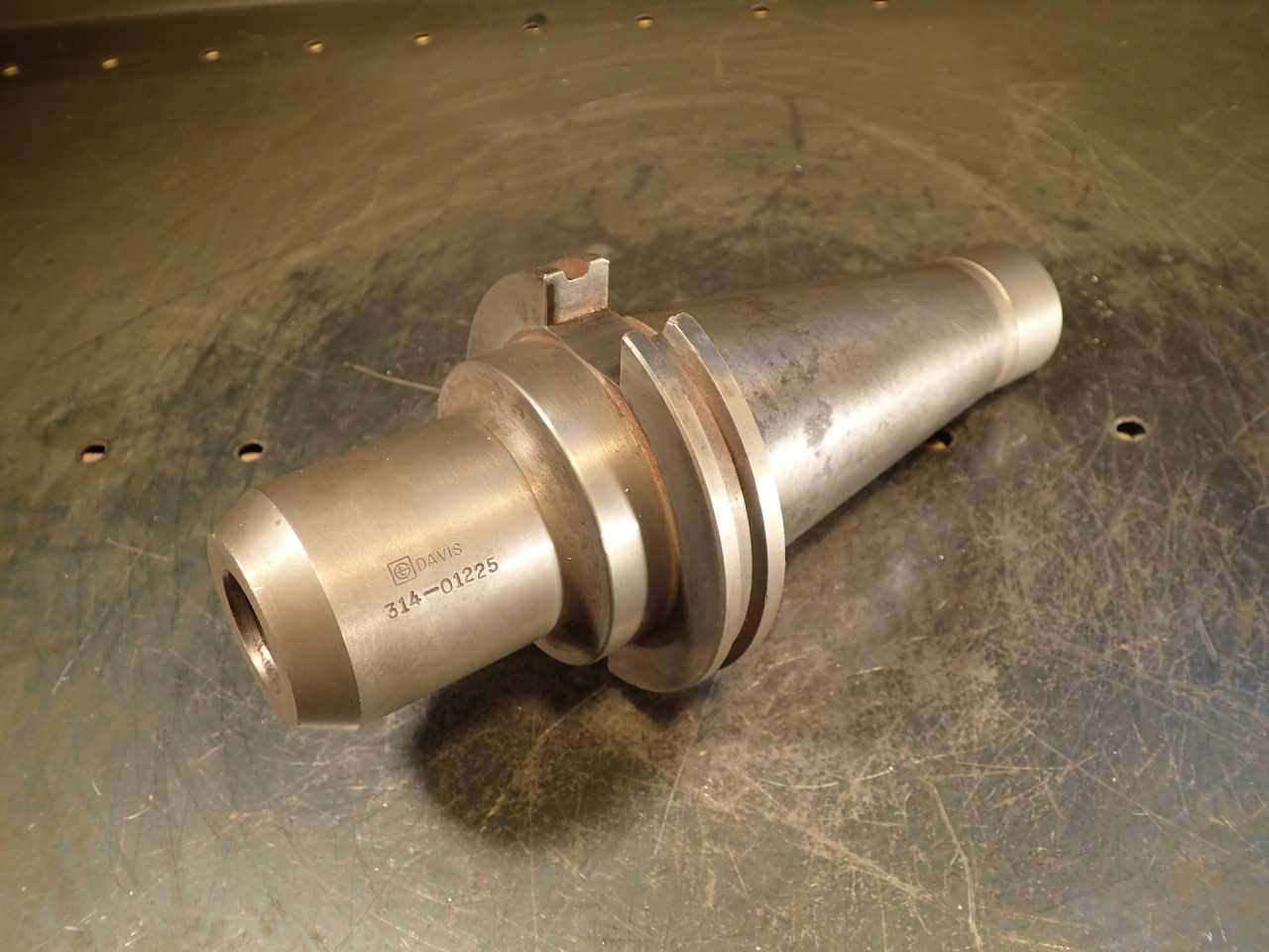 Davis 314-01225 7/8" End Mill Tool Holder 3-9/16" Projection NMTB-50 Taper Shank - MACHINING ACCESSORIES & TOOLING