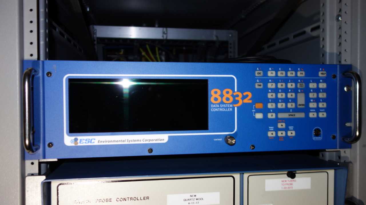 CONTENTS OF RACK, THERMO, ESC, TELEDYNE ANALYZERS - ANALYZER