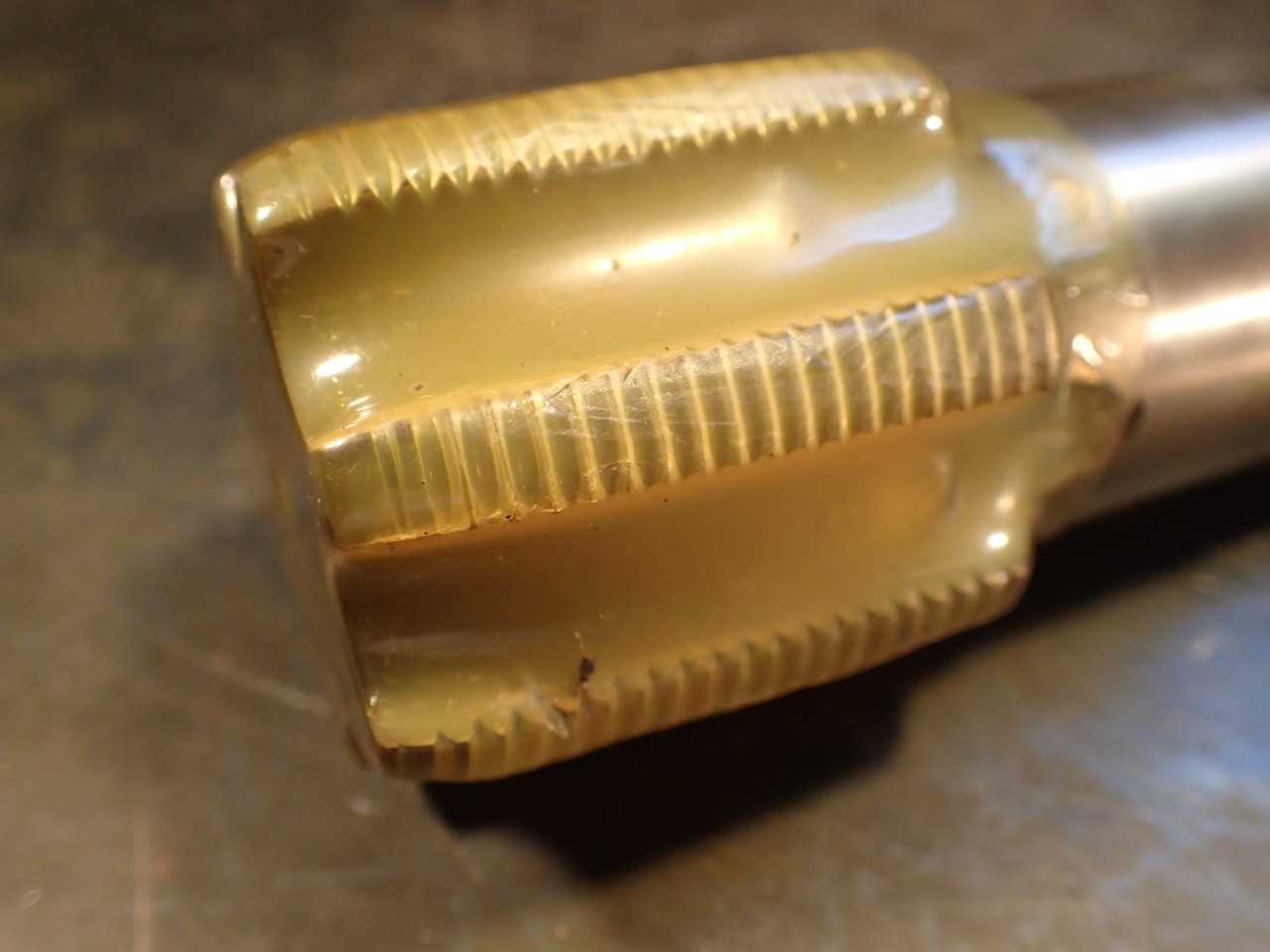 Hanson Whitney 1-1/2" -11-1/2 NPT Hand Thread Tap 7-Flute 1-7/8 Long Flutes HS-G - MACHINE TOOLING