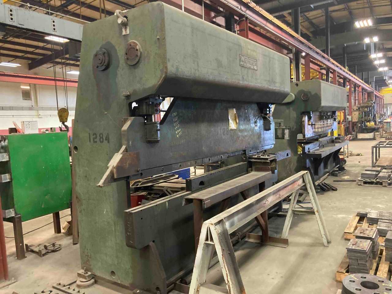 100 Ton x 12’ Wisconsin Press Brake 1 - PRESS BRAKES