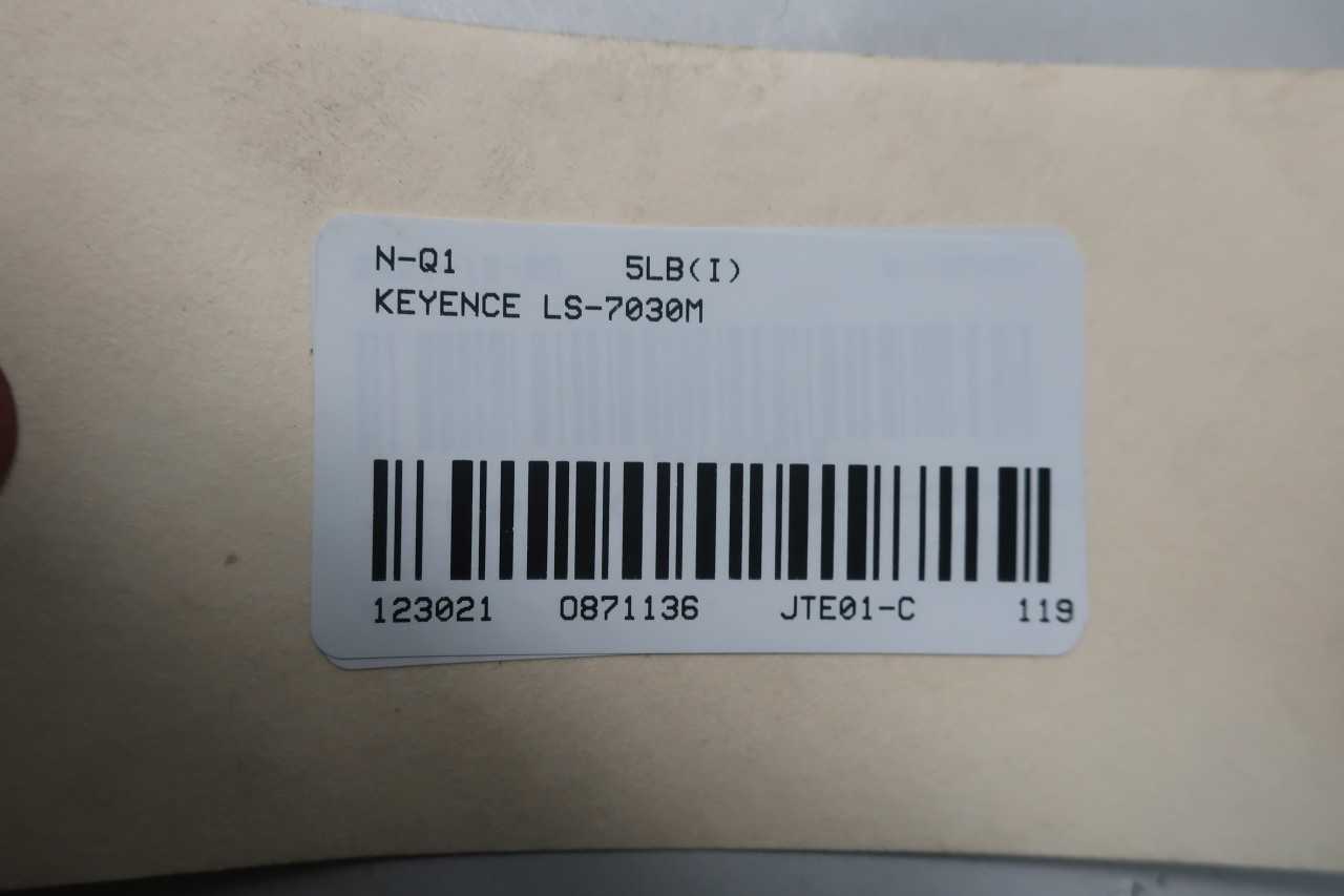 KEYENCE LS-7030M HIGH SPEED HIGH ACCURACY DIGITAL MICROMETER - ELECTRIC POWER TOOLS
