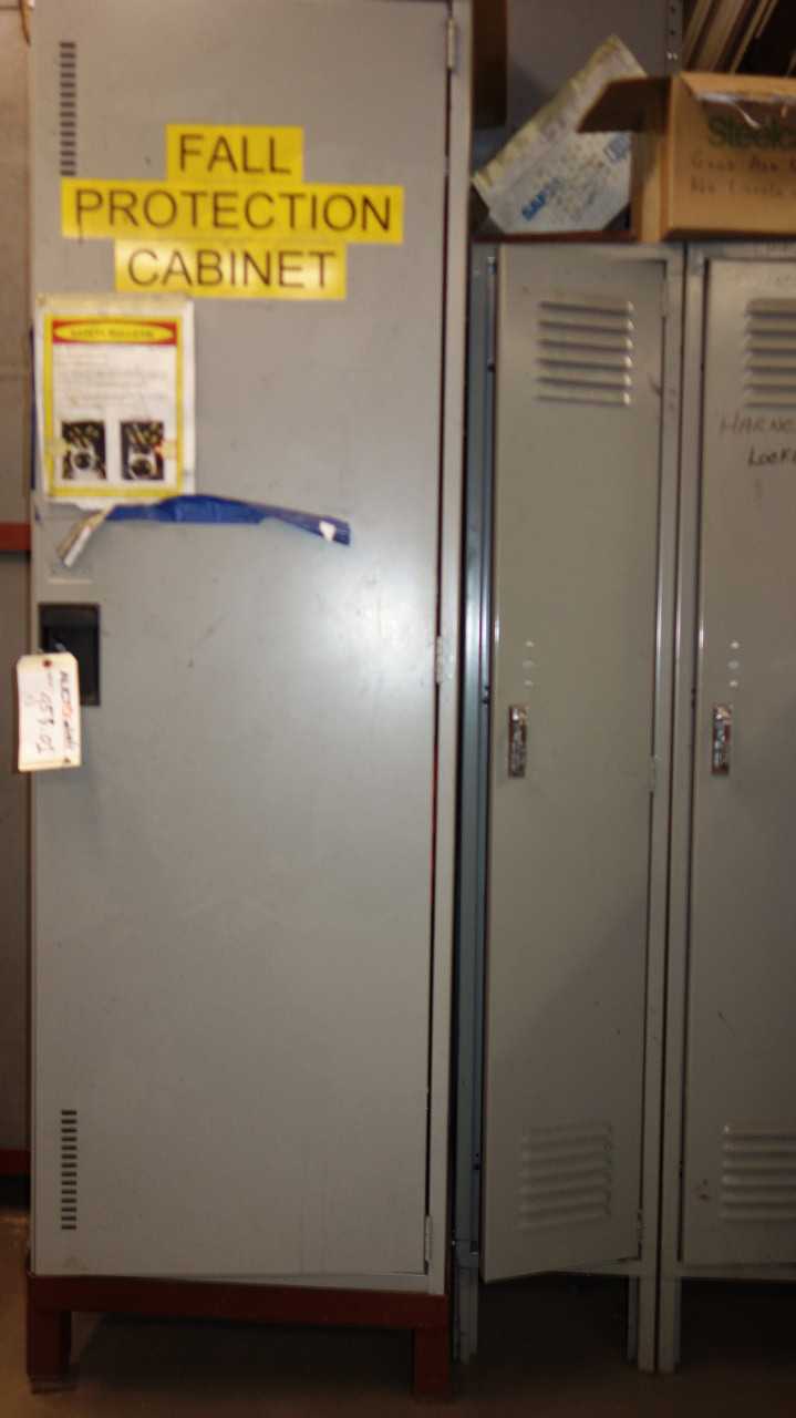 CONTENTS WITH CABINETS, FALL PROTECTION - SAFETY EQUIPMENT