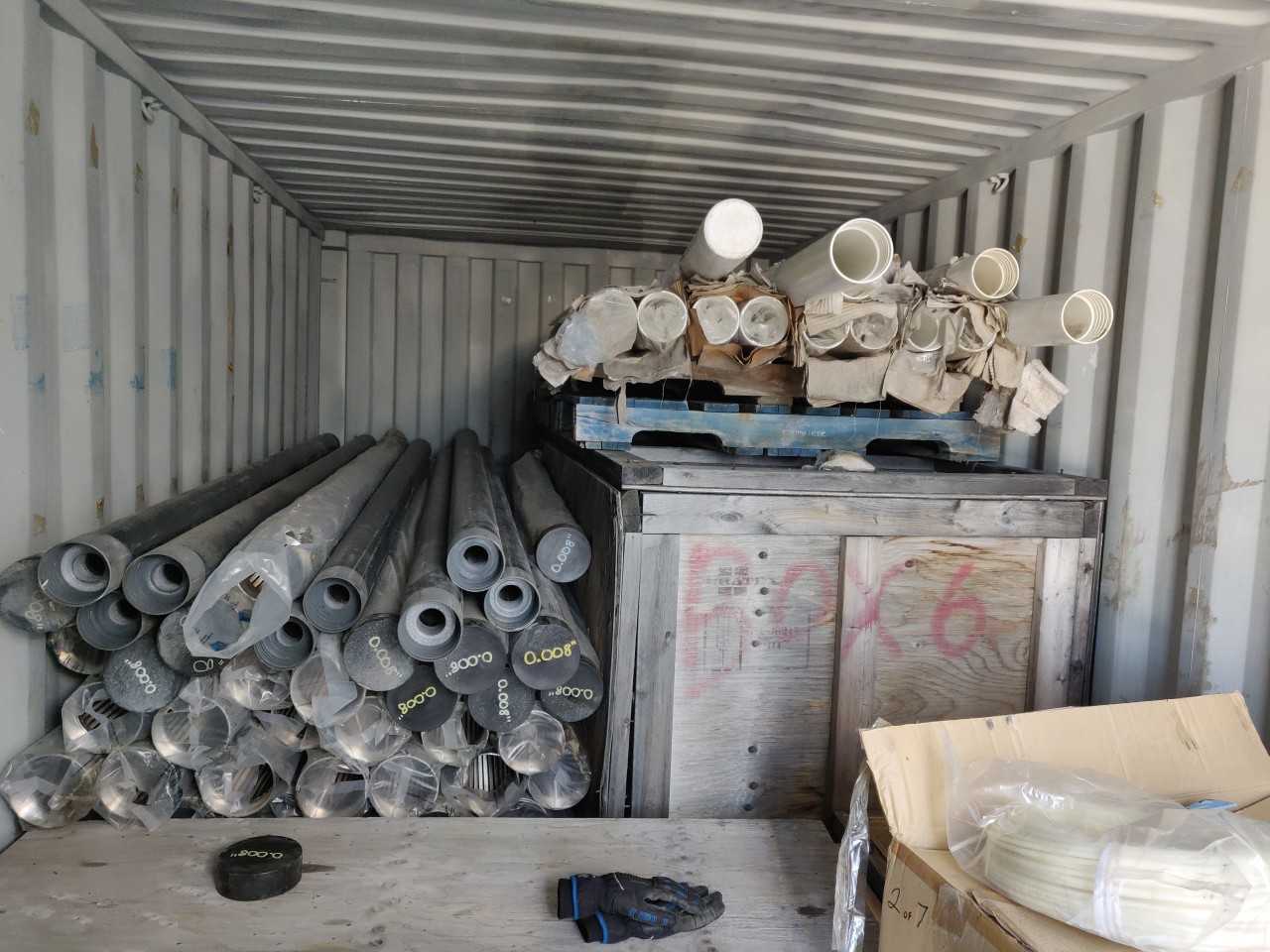 Complete Spare Parts List - Sea Can Not Included - INDUSTRIAL PARTS