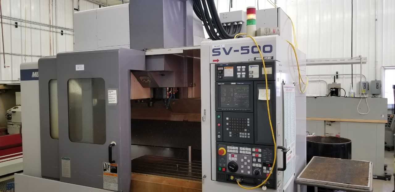 Mori Seiki SV500 Vertical Machining Center - VERTICAL MACHINING CENTERS Mori Seiki SV500 Vertical Machining Center - VERTICAL MACHINING CENTERS