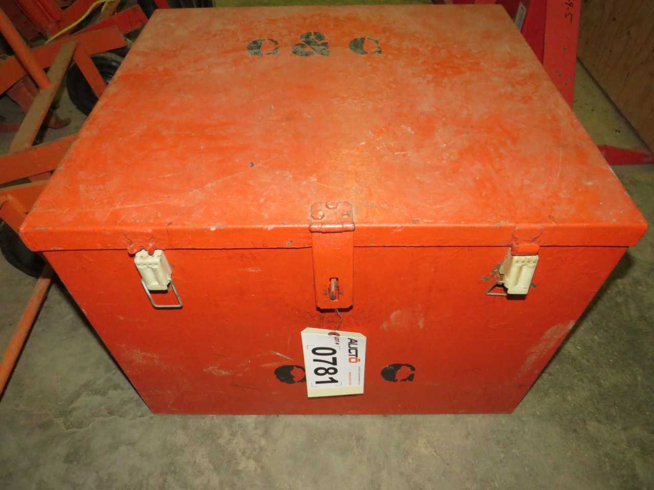 METAL 2 X 2 JOB BOX - TOOL STORAGE