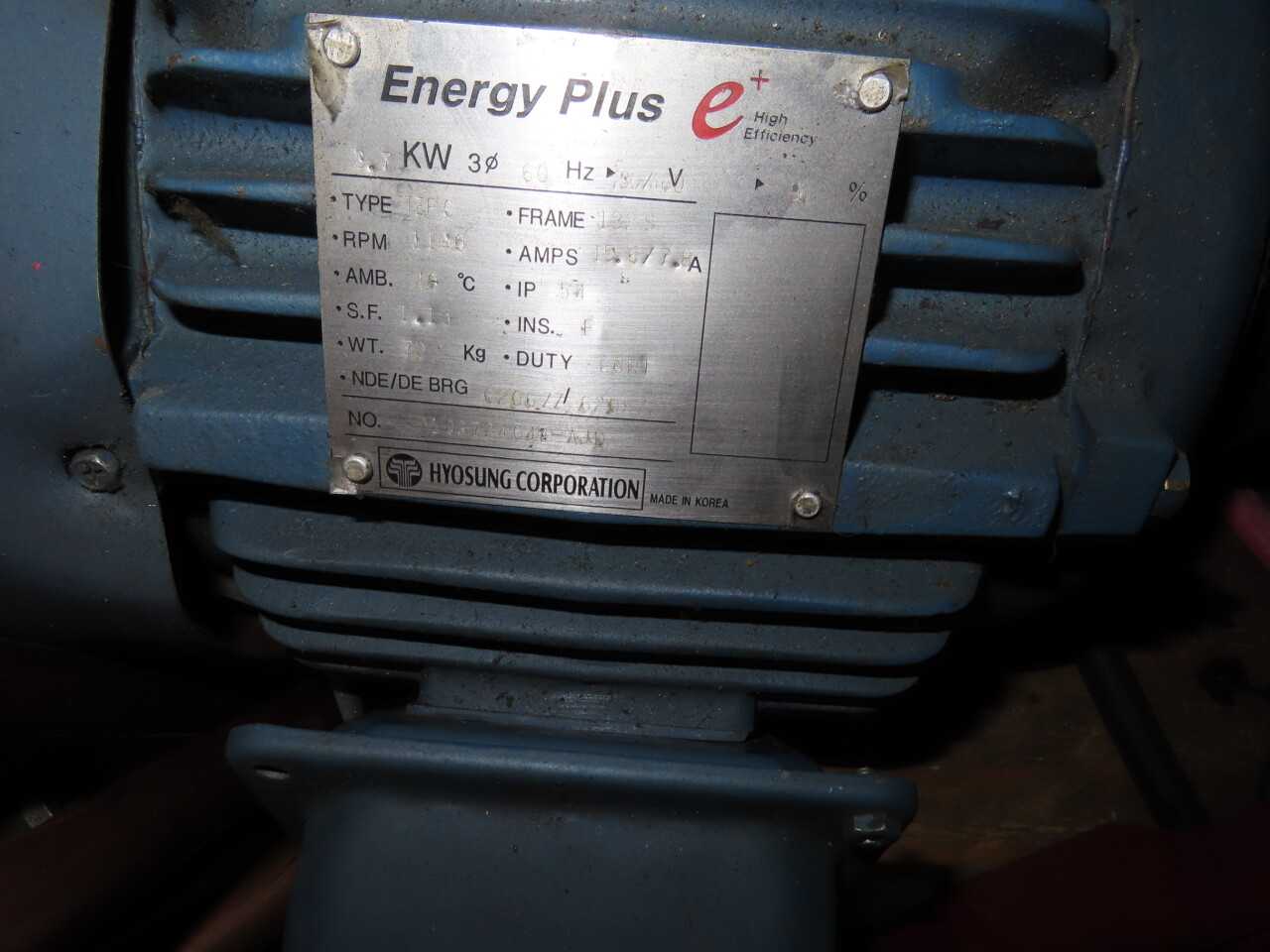 Energy Plus Motor - ELECTRIC MOTORS