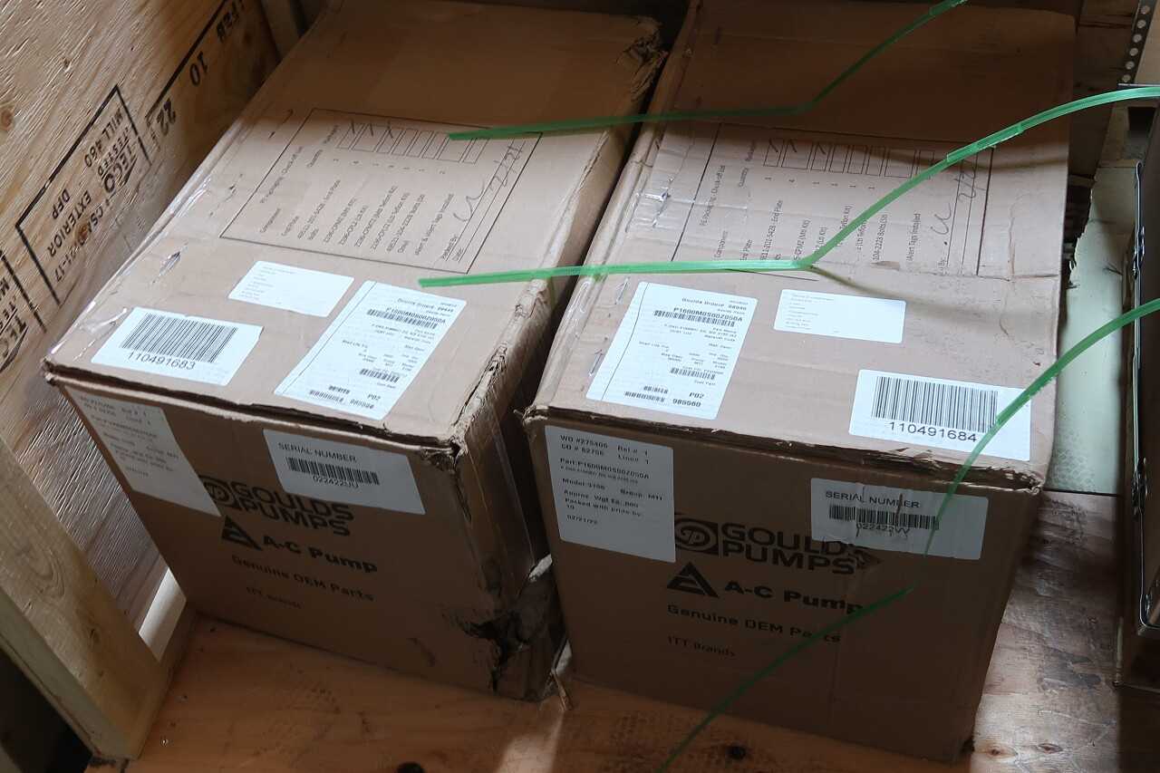 NEW:  MILL PUMP PARTS + MINE CAMP SUPPLIES - $250K+ VALUE - PUMPS