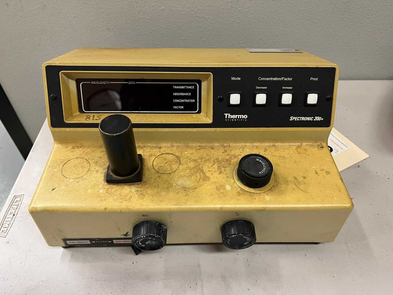 Thermo Scientific Spectronic 20D+ spectrophotometer - LAB & SCIENTIFIC