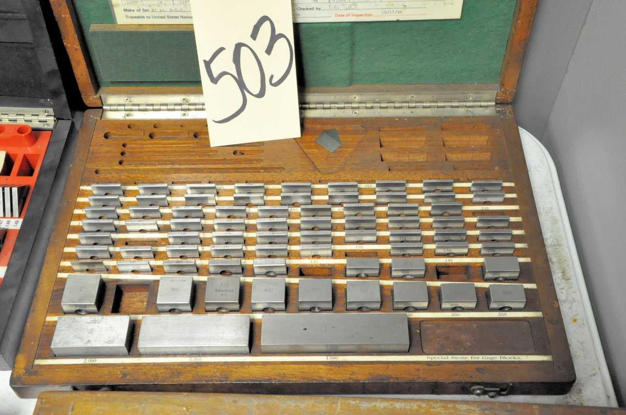 No Name Gage Block Set - ELECTRIC POWER TOOLS
