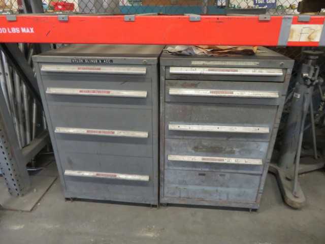 4 Drawer Tool Cabinet and Contents - MISCELLANEOUS