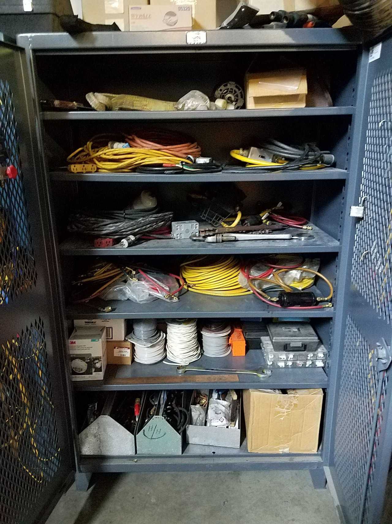 6' x 4' x 2' cabinet, no contents - SHELVING