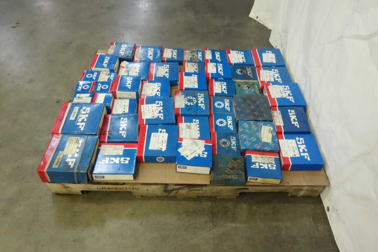 PALLET OF SKF ROLLER BEARINGS - BEARINGS