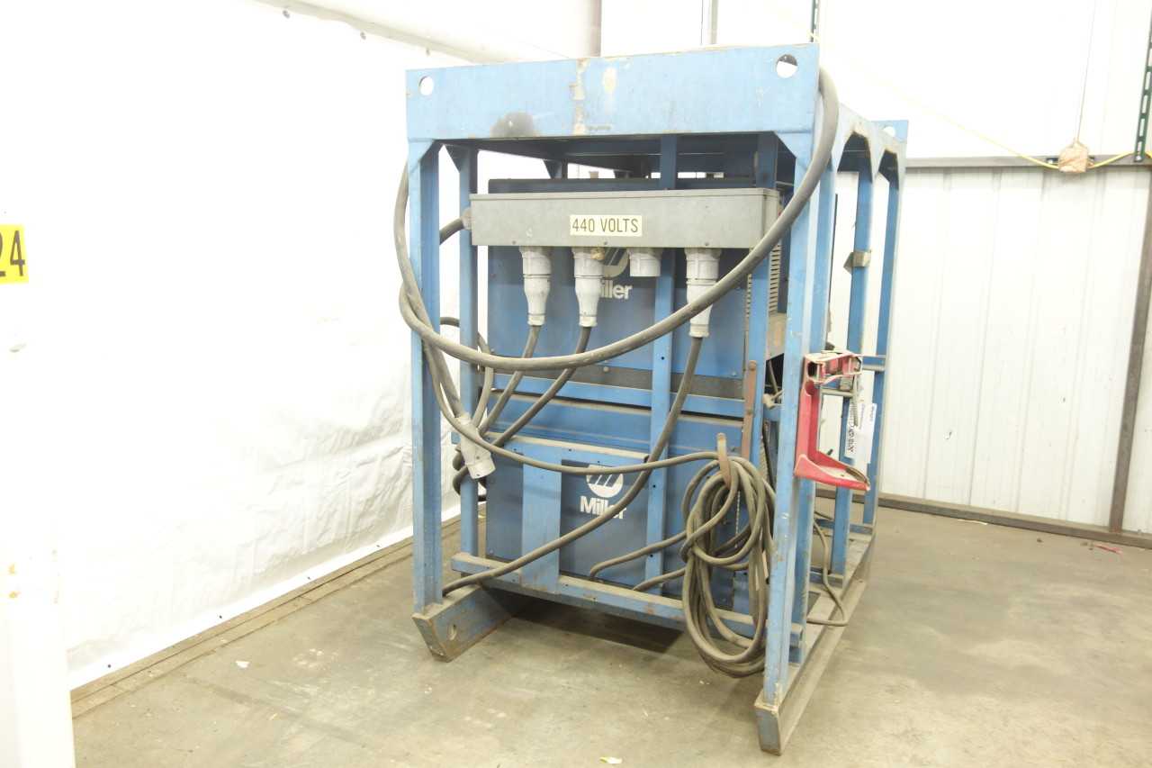 MILLER WELDING STATION, MILLER GOLD STAR 300SS CONSTANT CURRENT DC ARC WELDERS - WELDING EQUIPMENT