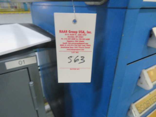 10 Drawer Tool Cabinet and Contents - MISCELLANEOUS