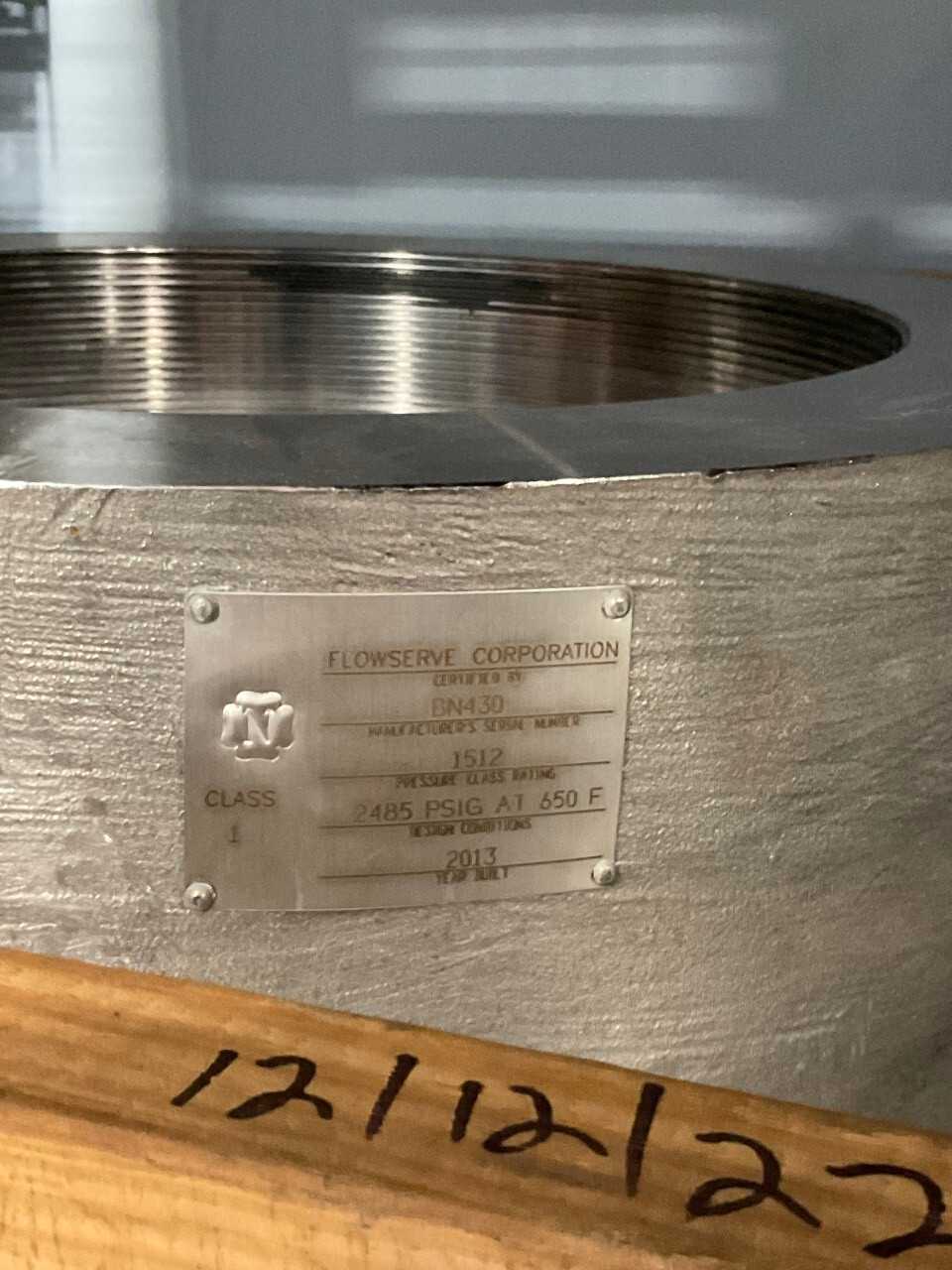 Valve 12, Swing-Check, 2485 PSI - INDUSTRIAL PARTS