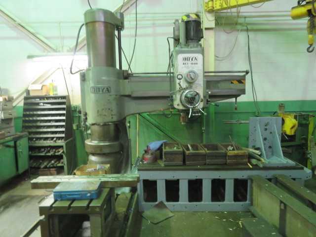Ooya RE3-1600 radial drill - RADIAL ARM DRILLING MACHINES
