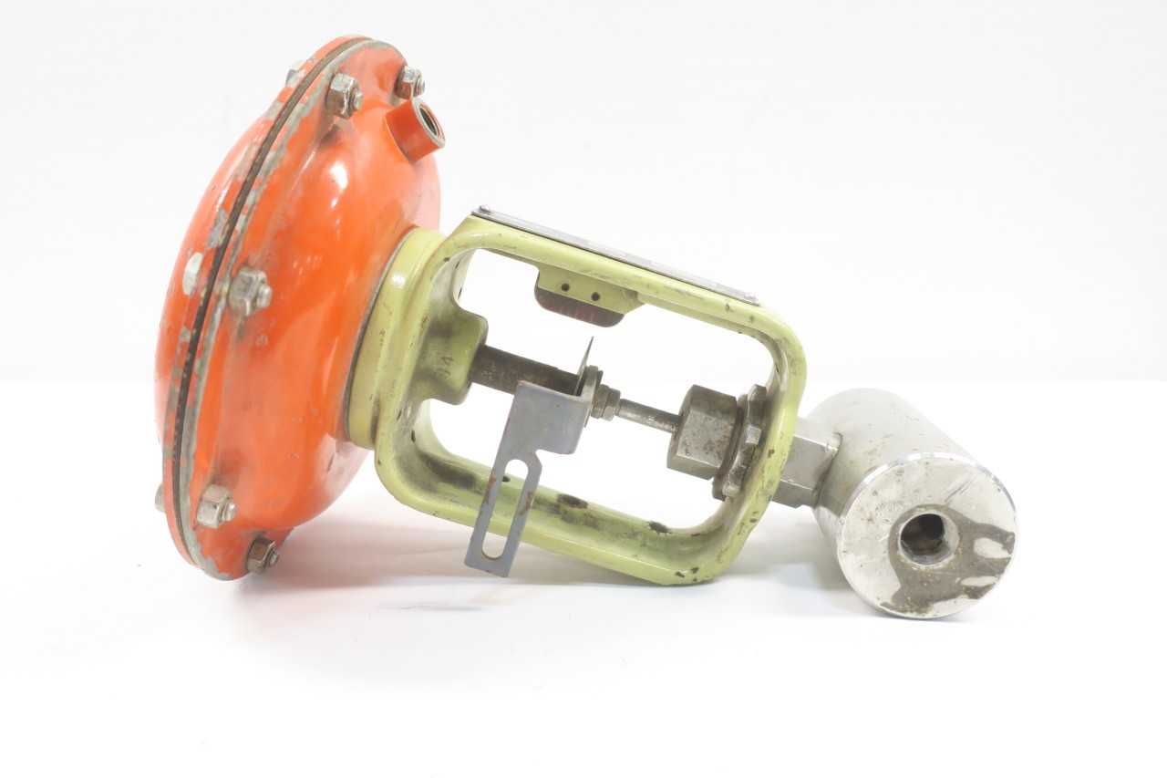 FISHER 32-24588S BAUMANN PNEUMATIC 300 STAINLESS THREADED 1/2IN NPT CONTROL VALVE - CONTROL VALVE