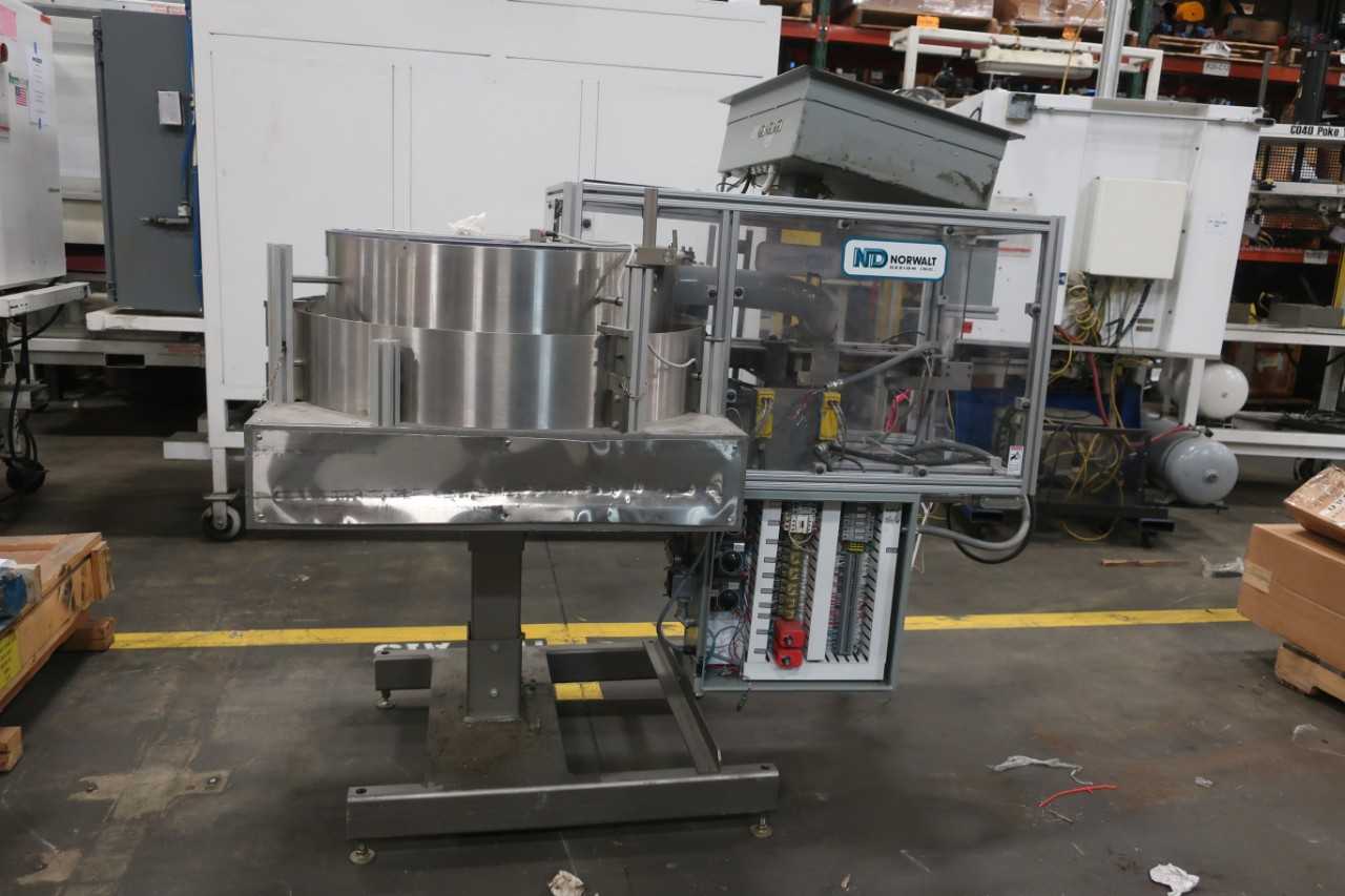 STAINLESS STEEL ROTARY DISK FEEDER SYSTEM - FOOD & BEVERAGE