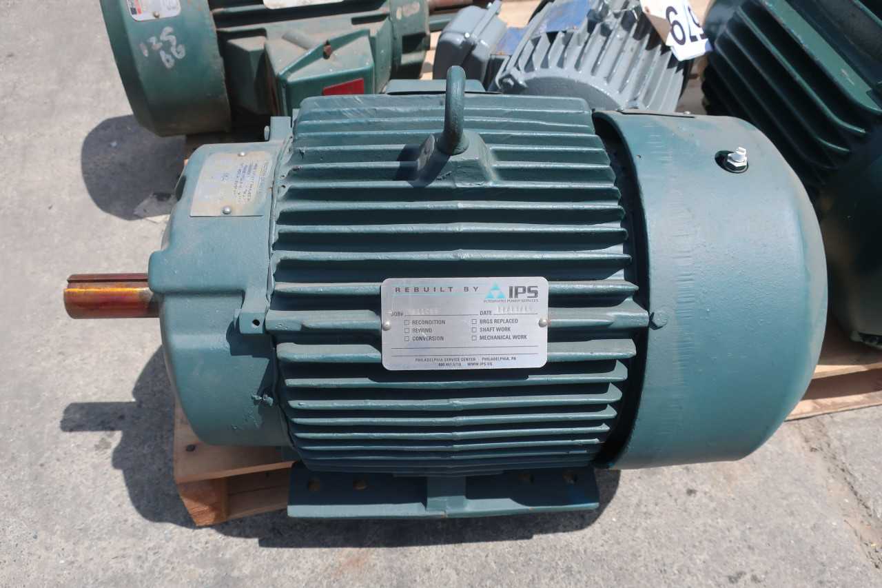 RELIANCE MOTOR P25G5280E 15HP 575V 1765RPM 3PH 0215T - ELECTRIC MOTORS