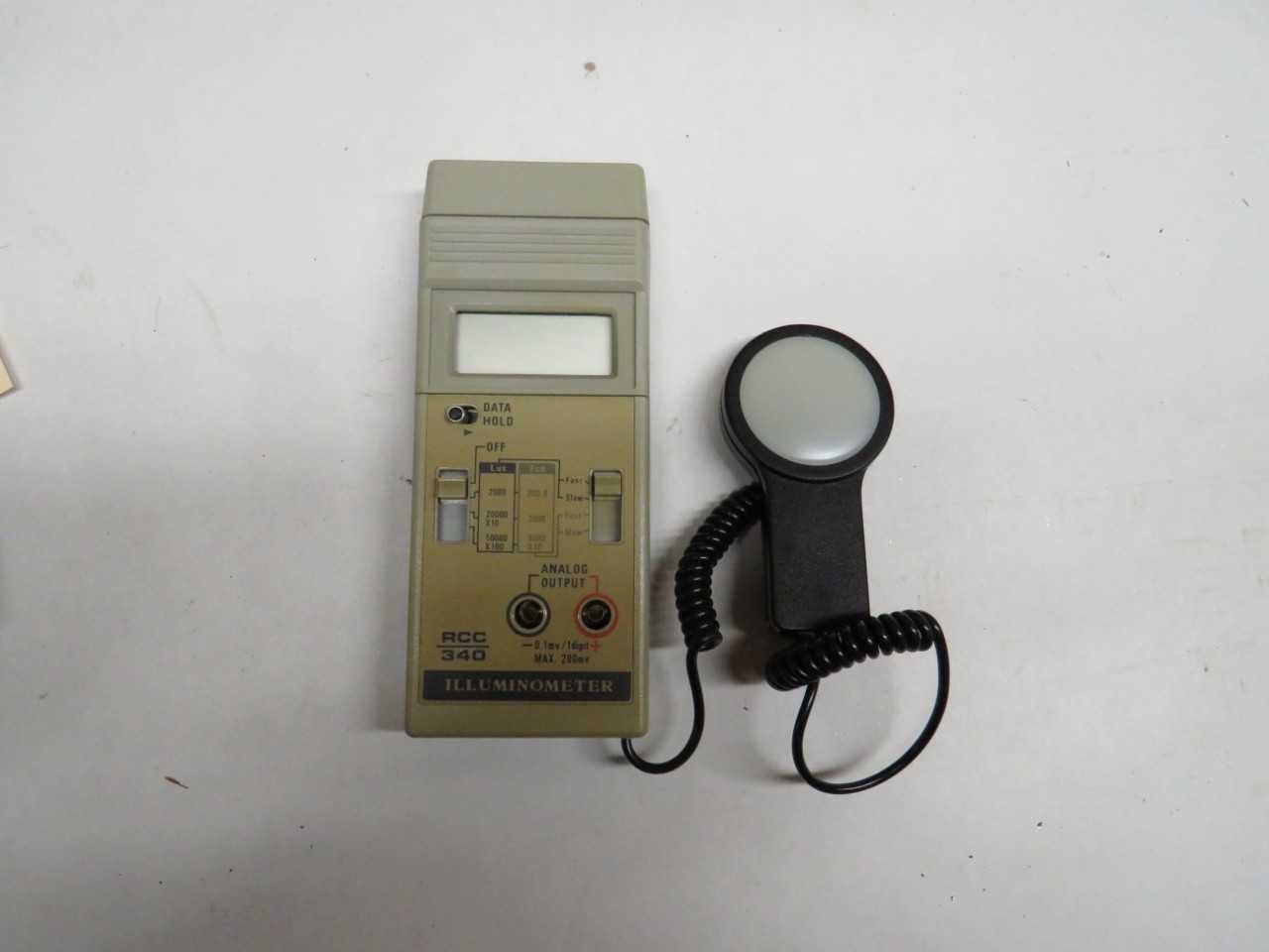 ILLUMINOMETER RCC/340 C05894 - ELECTRIC POWER TOOLS