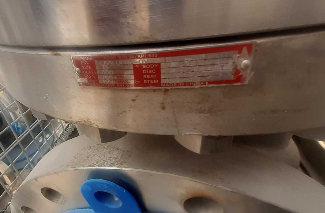 Lot of 2 Gate Valves - KNIFE GATE VALVE