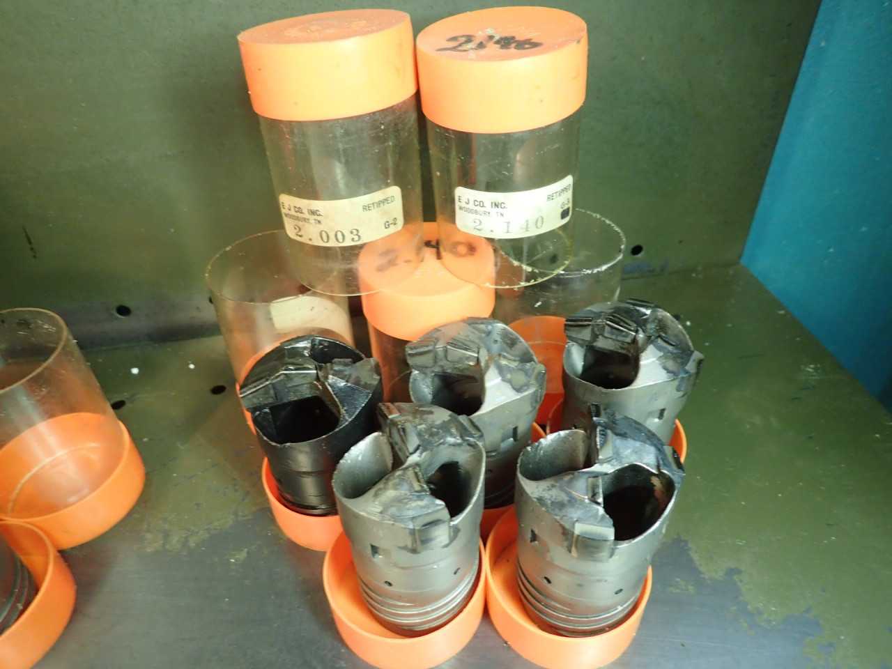 50 E-J Co Carbide Ejector Deep Hole Boring Drill Tips up to 2.14 Retip Resharpen - MACHINE TOOLING