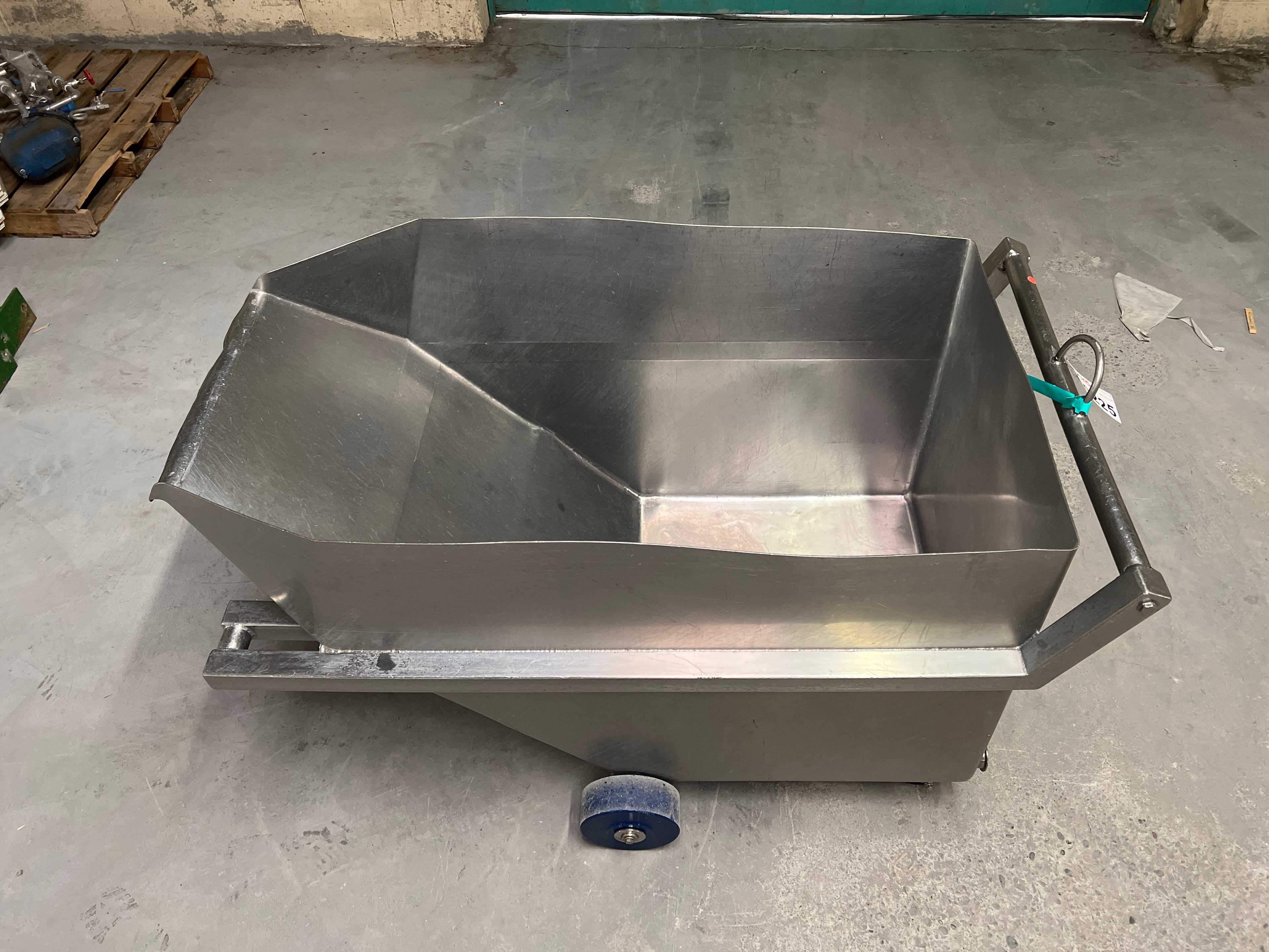 Stainless Steel Dump Cart Hopper