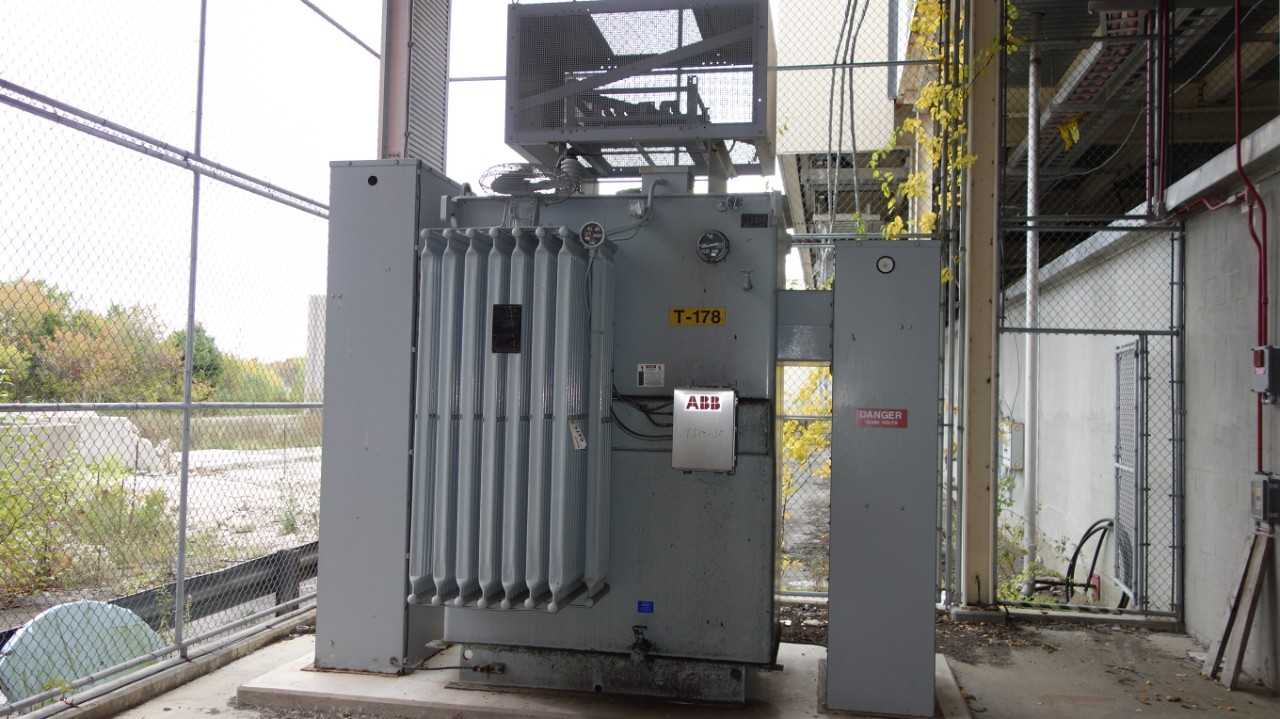 ABB Substation 5000/5600KVA 13800V-AC OIL FILLED TRANSFORMER - CONTROL TRANSFORMERS