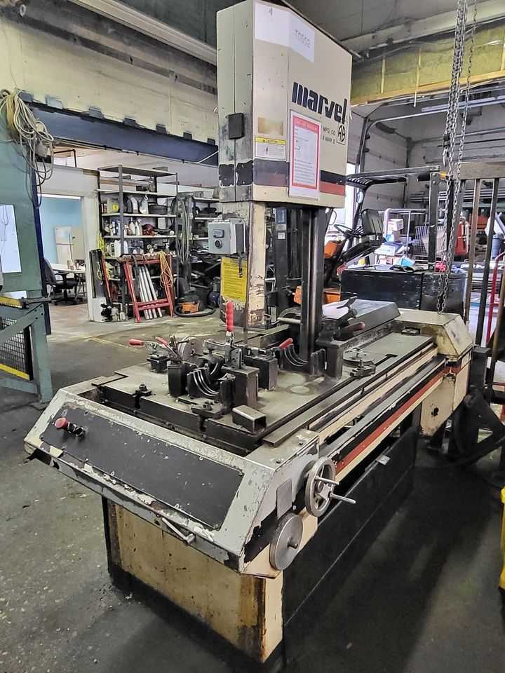 MARVEL SERIES 8-MARK-II TILT FRAME VERTICAL/ANGLED BANDSAW - METAL SAWS MARVEL SERIES 8-MARK-II TILT FRAME VERTICAL/ANGLED BANDSAW - METAL SAWS