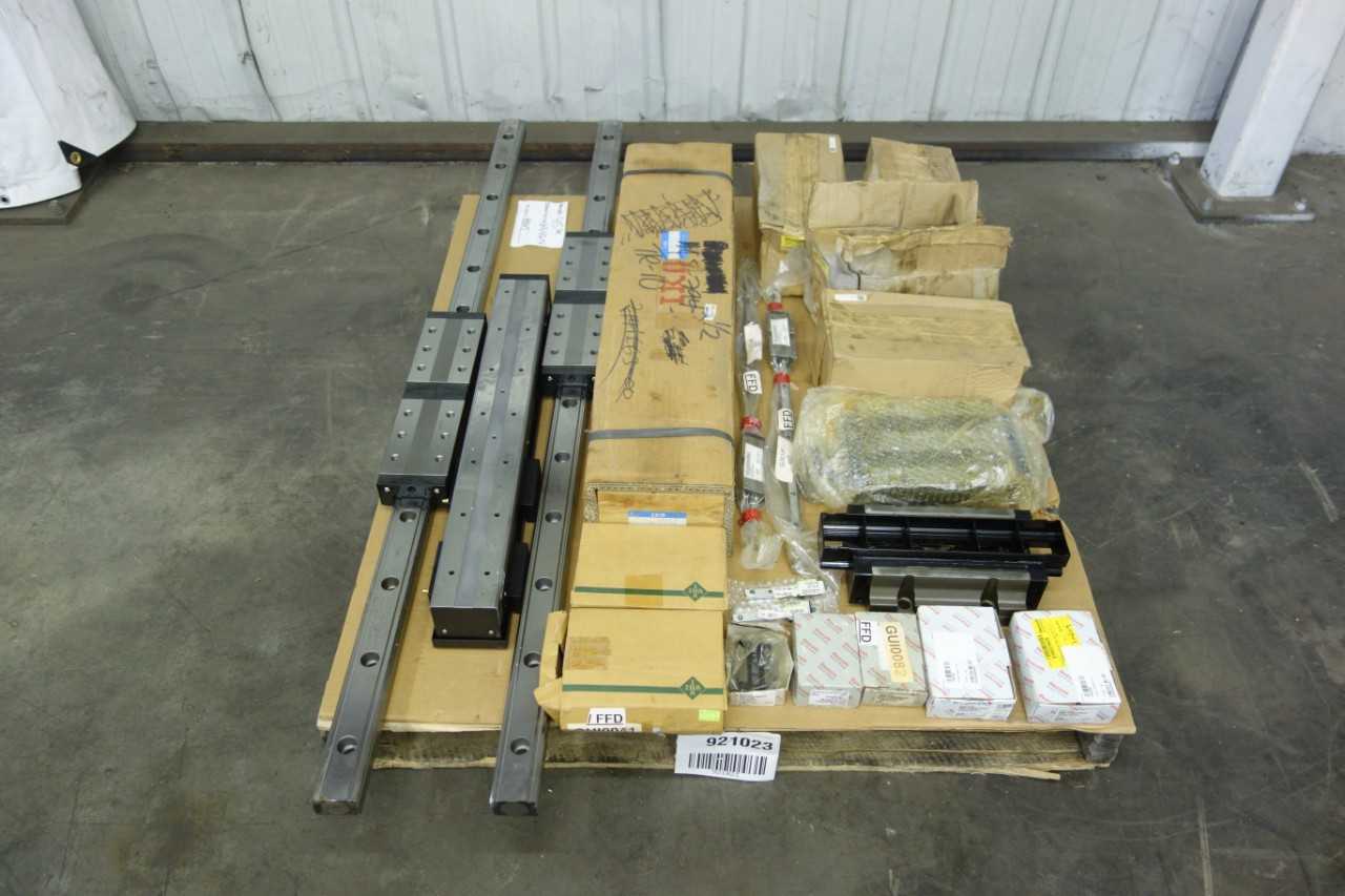 PALLET OF ASSORTED LINEAR BEARINGS - BEARINGS