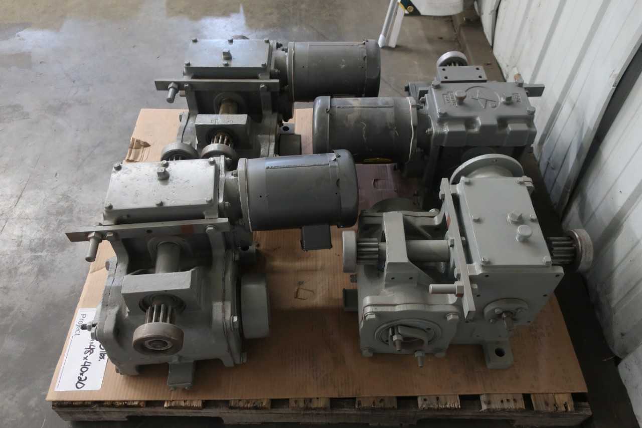 PALLET OF ASSORTED TFO GEARBOXES - HAND TOOLS